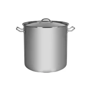 Stockpot Stainless Steel w/ Cover, CHEF INOX ELITE, 400x400mm/50Lt