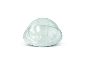 PET Dome Lid For Bamboo Paper Ice Cream Cup 4oz (1000/CTN)