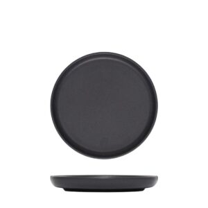 Round Plate, ECLIPSE UNO BLACK, 175mm (Box of 6)