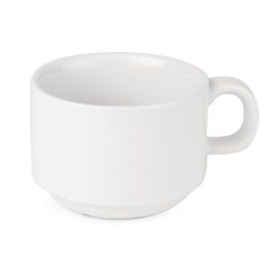 Stackable Coffee/Tea Cup, 200ml (Pack of 12)