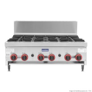 GASMAX Cooktop 6 Burner (Natural Gas)