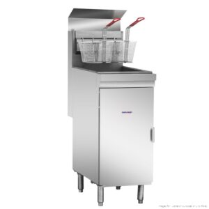 GASMAX Fryer 23Lt Single Pan 3 Burners 2 Baskets (LPG)
