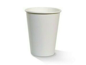 Paper Cup S/W, 12oz WHITE *90mm Top* (1000/CTN)