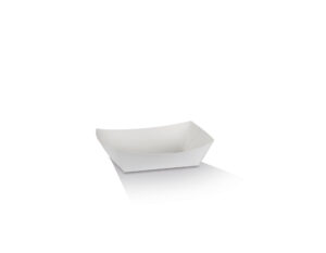 White Kraft Board Tray, X-SMALL (1000/CTN)