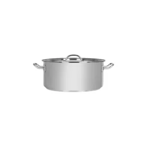 Casserole Stainless Steel w/ Cover, CHEF INOX ELITE, 280x120mm/7.25Lt