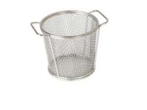 Service Basket w/ 2 Handles, MODA STAINLESS STEEL, 90X90mm (Box of 6)