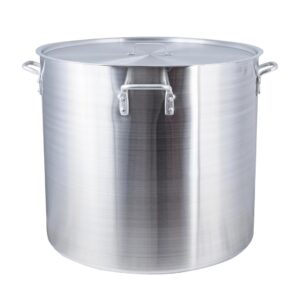 Stockpot Aluminium w/ Cover, 580x520mm/140Lt