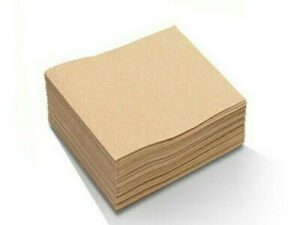 Lunch Napkins 2ply QTR Fold, BROWN KRAFT (2000/CTN)