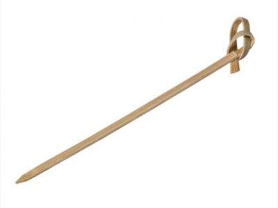 Bamboo Skewer LOOPED, 120mm (250/PCK)