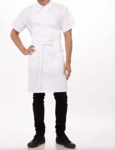 Apron BIB, CHEF WORKS, White