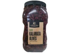 Sliced Kalamata Olives 2kg, SANDHURST