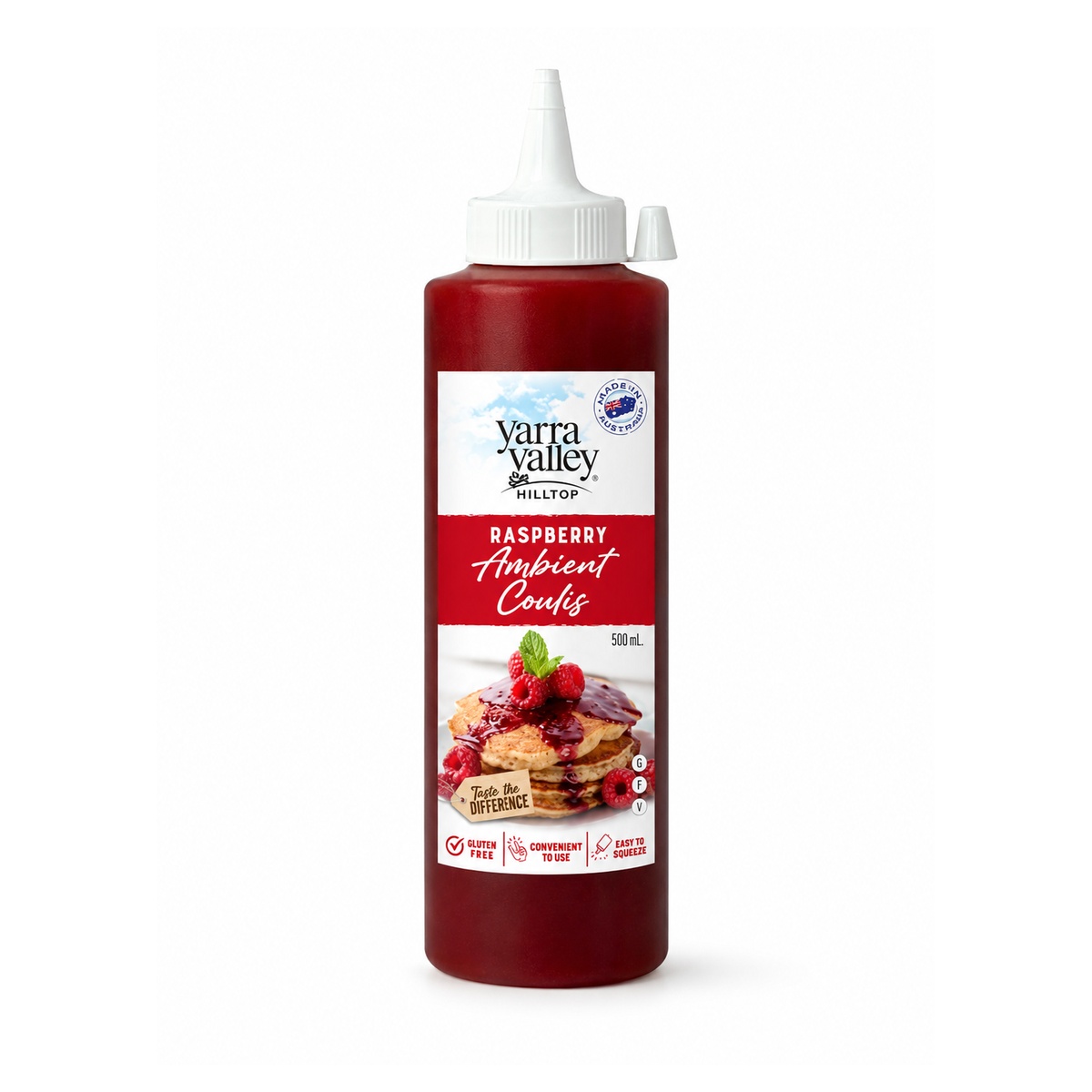Raspberry Coulis 500ml, YARRA VALLEY HILLTOP