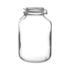 Glass Jar w/ Lid, BORMIOLI ROCCO FIDO, 5000ml/175x279mm (Box of 6)