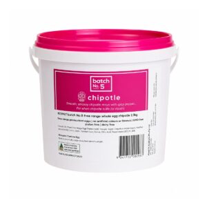 Chipotle Mayonnaise 2.3kg, BATCH NO 5