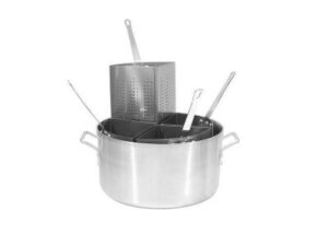 Pasta Cooker Set ALUM., WITH 4 S/S INSERTS