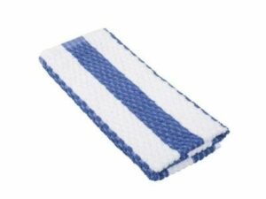 Bar Swab 38x60cm BLUE/WHITE STRIPE