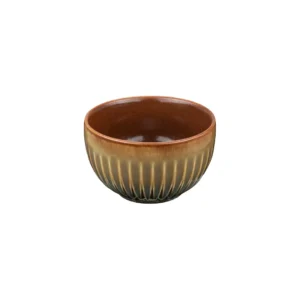 Round Bowl, LUZERNE COTTAGE CINNAMON, 110mm/300ml (Box of 4)