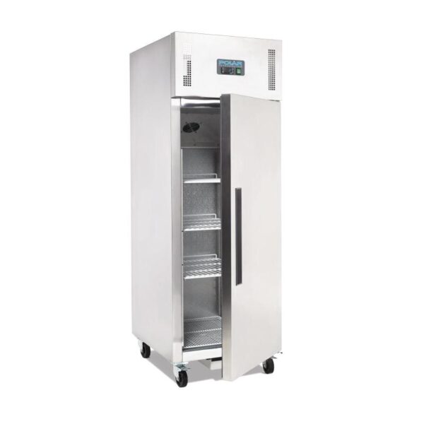 Polar Stainless Steel Upright Fridge Single Door 600Lt - Image 2