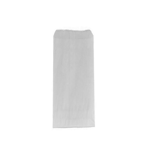 Greaseproof Lined Paper Bags White KEBAB (500/Pack)