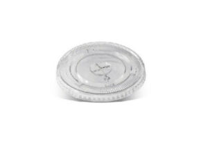 PET Flat Lid For Bamboo Paper Cold Cup 16-22oz (1000/CTN)