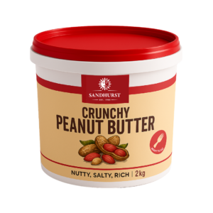 Peanut Butter CRUNCHY 2kg, SANDHURST