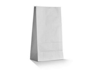 Paper Bags SOS, WHITE #12 MEDIUM PLUS BIOPAK (1000/CTN)