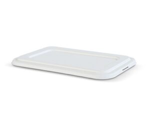 Sugarcane Lid For Sugarcane Tray 4 Compartment (300/CTN)