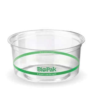 Clear BioBowl 360ml BIOPAK (500/CTN)