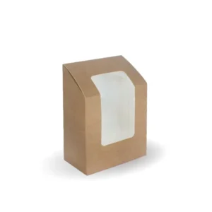 Brown Kraft Board Wrap Box BIOPAK (600/CTN)