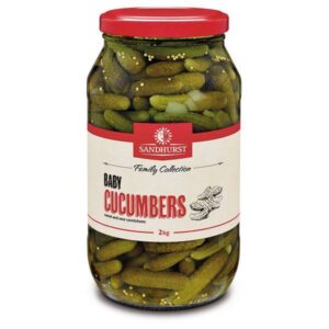 Baby Cucumbers Cornichons 1.9kg, SANDHURST