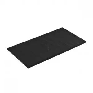 Rectangular Platter, RYNER MELAMINE TAROKO BLACK, 325x175mm (Box of 3)