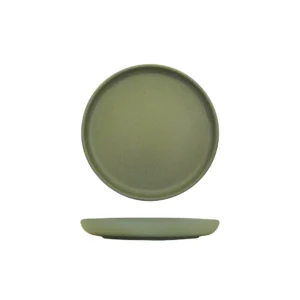 Round Plate, ECLIPSE UNO GREEN, 220mm (Box of 6)