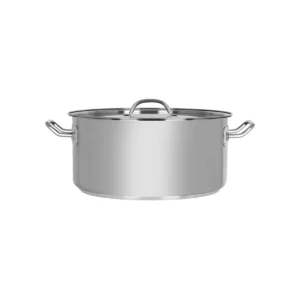 Casserole Stainless Steel w/ Cover, CHEF INOX ELITE, 360x170mm/17.2Lt