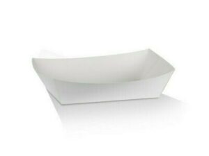 White Kraft Board Tray, LARGE (400/CTN)