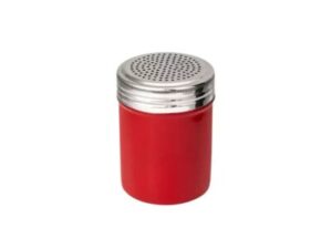 Salt Dredge S/S, NO HANDLE, 285ml, RED