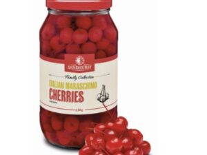 Maraschino Cherries With Stem 1.9kg, SANDHURST