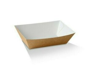 Brown Kraft Board Tray, MEDIUM (500/CTN)