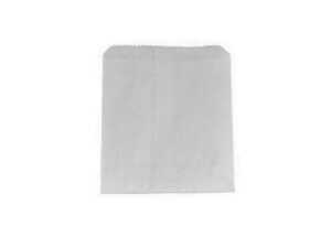 Paper Bags GPL, WHITE, 3 LONG (500/PCK)