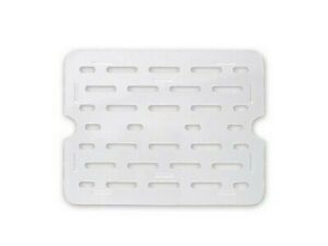 Gastronorm Pan Drain Plate Polycarbonate, 1/3 SIZE
