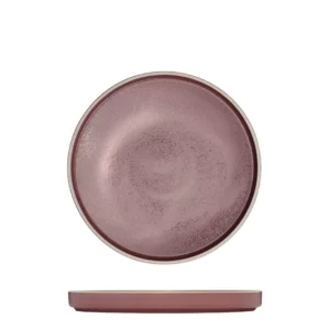Stackable Plate, LUZERNE SMOKEY PLUM, 200mm (Box of 4)