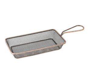 Service Basket, MODA ANTIQUE COPPER, 200x120x40mm (Box of 6)