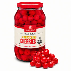 Maraschino Cherries With Stem 2kg, SANDHURST