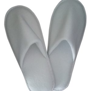 Cotton Hotel Slippers, ECOWAY, Closed Toe (100Pairs/CTN)