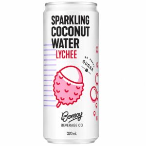 Sparkling Coconut Water 320ml LYCHEE, BONSOY (12/CTN)
