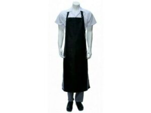 Apron BIB Long PVC, CHEF WORKS, Black