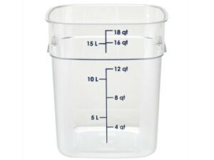 Storage Container Polycarbonate, CAMBRO, 17.2Lt