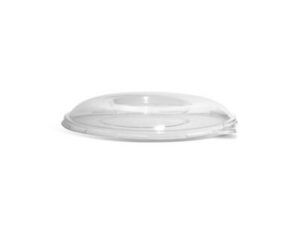 PET Lid For Sugarcane Bowl 24-40oz NATURAL/WHITE (500/CTN)