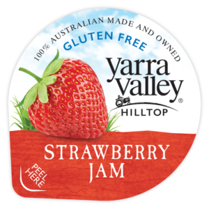 Strawberry Jam 16gm, YARRA VALLEY HILLTOP (200/CTN)