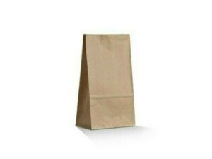 Paper Bags SOS, BROWN #6 SMALL BIOPAK (2000/CTN)