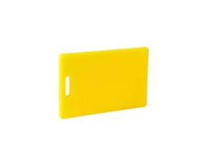 Cutting Board PE, YELLOW, 205x300x13mm